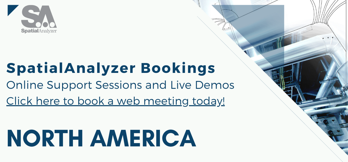 Online SpatialAnalyzer demo North America